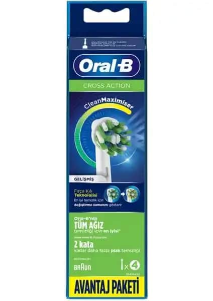 Oral-B Cross Action ve Şarjlı Diş Fırçası Yedek Başlıkları Karşılaştırması
