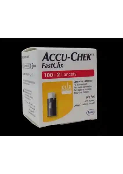 Accu-Chek Fastclix Parmak Delme Kalemi Lancet Iğne Güvenilir ve Pratik Kan Şekeri Ölçüm Aracı