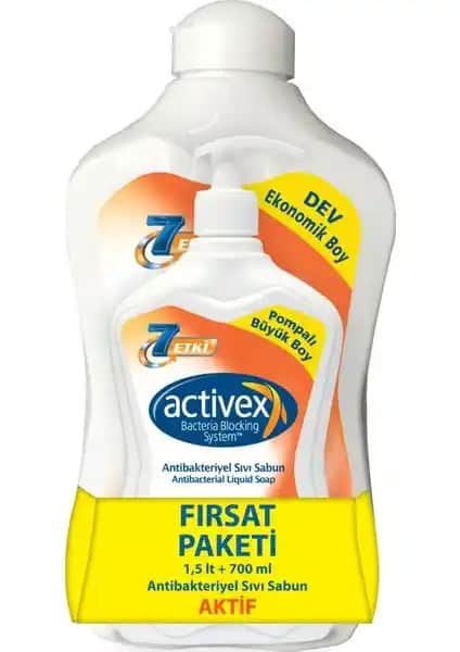 Activex Antibakteriyel Sıvı Sabun: Günlük Hijyen ve Uzun Süreli Mikroba Karşı Koruma