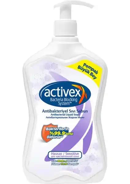Activex Antibakteriyel Sıvı Sabun Hassas Koruma 700 ml Günlük Hijyen ve Cilt Dostu Temizlik