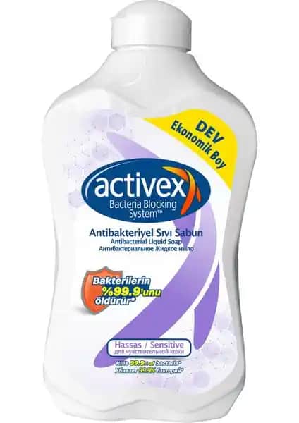 Activex Hassas Antibakteriyel Sıvı Sabun 1.5 L ile Günlük Hijyen ve Cilt Sağlığı