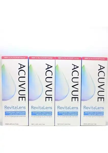Acuvue 360 ml 4'lü Lens Suyu: Göz Sağlığını Koruyan Yüksek Kaliteli Temizlik Çözümü