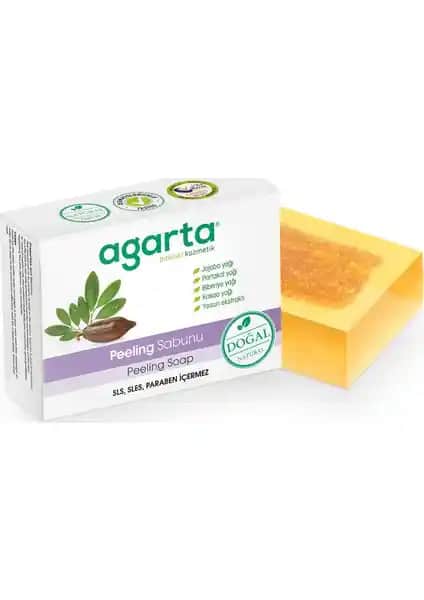 Agarta Doğal Peeling Sabunu: Doğal İçeriklerle Cilt Yenileme ve Parlaklık Sağlar