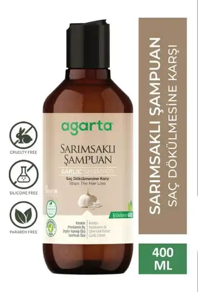 Agarta Doğal Sarımsaklı Şampuan: Saçları Güçlendiren Doğal ve Etkili Çözüm