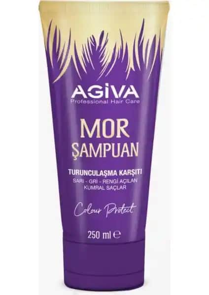 Agiva Mor Şampuan Turunculaşma Karşıtı: Saç Renk Koruma ve Onarım Özellikleri