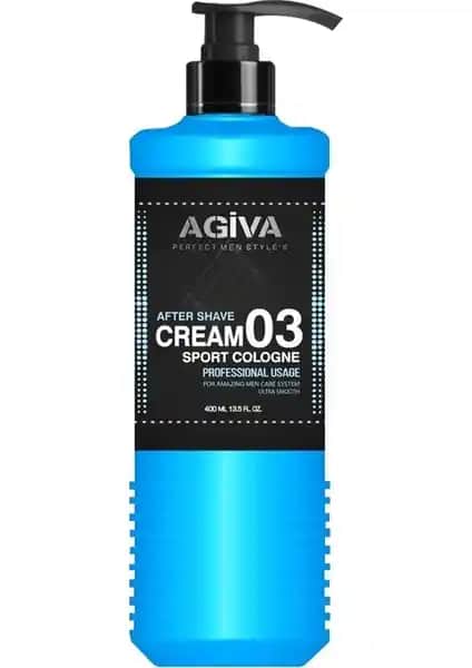 Agiva Sport Krem Kolonya: Ferahlatıcı ve Çok Yönlü Kullanım İçin Uygun Kolonya