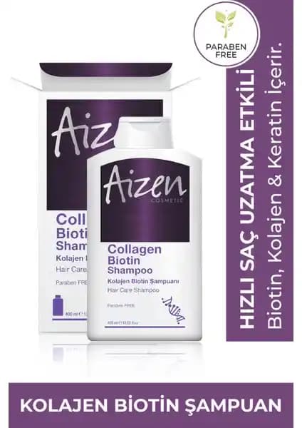 Aizen Collagen Keratin Şampuanı Saç Dökülmesine Karşı Güçlü ve Doğal Bir Bakım Çözümü