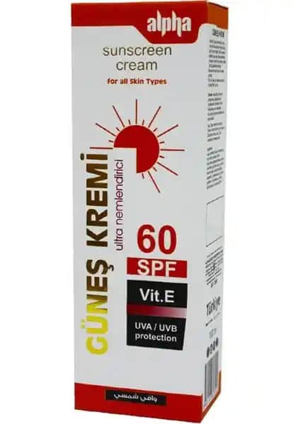 Alpha Güneş Kremi 60 SPF 100 ml: Yüksek Koruma ve Hafif Formülüyle Günlük Kullanım