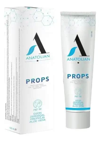 Anatolian Props Profesyonel Ağız ve Diş Bakım Macunu ile Sağlıklı ve Parlak Gülüşler İçin Güçlü Seçenek