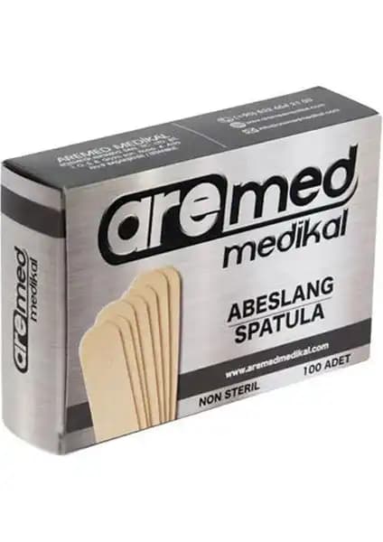 Aremed Abeslang Dil Basacağı 100 Lü Spatula Seti Profesyonel ve Ev Kullanımı İçin
