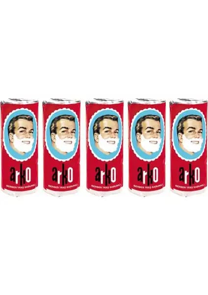 Arko Berber Tıraş Sabunu 75 ml 5'li Paket Erkek Bakımında Geleneksel ve Güvenilir Tercih