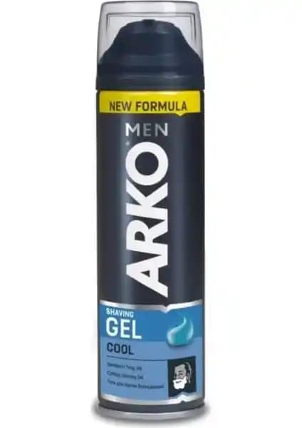 Arko Cool Tıraş Jeli 200ML Serinletici ve Tahriş Önleyici Erkek Bakım Ürünü