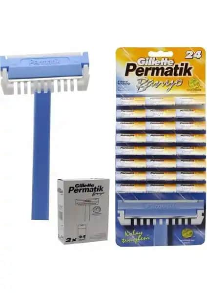 Arko Gillette Kar.permatik Banyo 48'li Erkekler İçin Pratik ve Güvenilir Tıraş Bıçağı