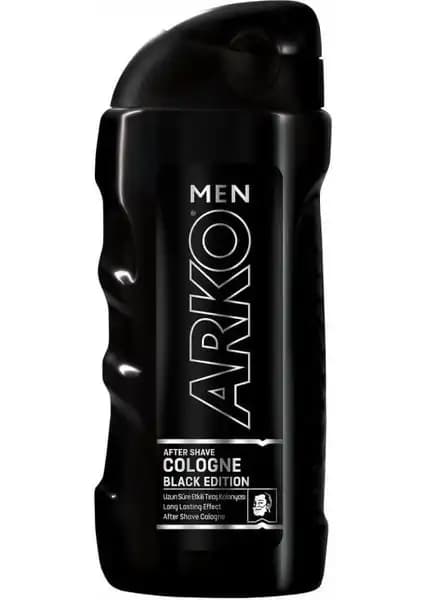Arko Men Black Edition Traş Kolonyası 200ml Erkek Bakımında Modern ve Kalıcı Koku Sunar