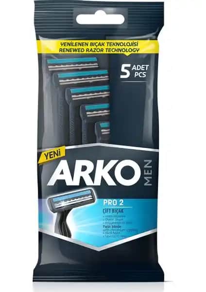 Arko Men Çift Bıçaklı T2 Pro 5 Li Tıraş Bıçağı Detaylı İnceleme ve Kullanıcı Yorumları