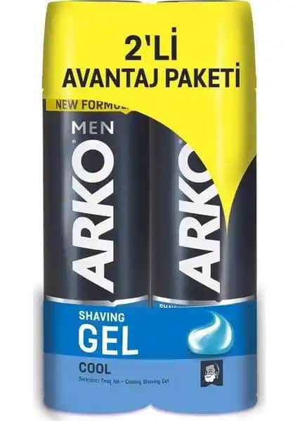 Arko Men Cool Tıraş Jeli: Erkekler İçin Cilt Dostu ve Ferahlatıcı Tıraş Ürünü
