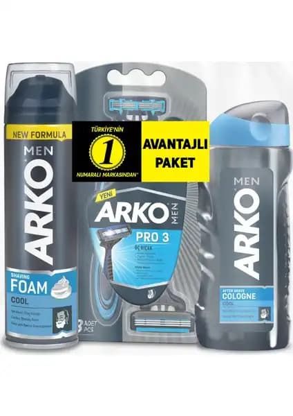 Arko Men T3 Pro Erkek Bakım Seti: Günlük Hijyen ve Tıraş Deneyimi İçin En İyi Seçenek
