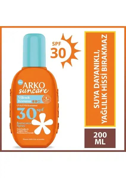 Arko Suncare SPF30+ Yüksek Koruma Sağlayan Vücut Güneş Spreyi Ürün İncelemesi