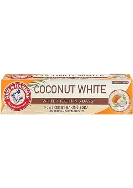 Arm & Hammer Coconut White Diş Macunu: Doğal İçerikli Beyazlatıcı ve Ferah Aromalı Ürün