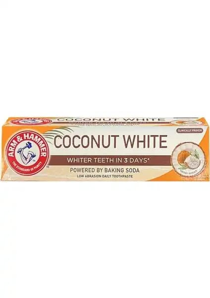 Arm & Hammer Coconut White Diş Macunu: Doğal İçerikli Beyazlatıcı ve Ferah Aromalı Ürün
