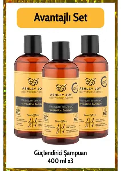 Ashley Joy Keratin İçeren Şampuan ile Saçlarınızda Güç ve Canlılık Kazanın