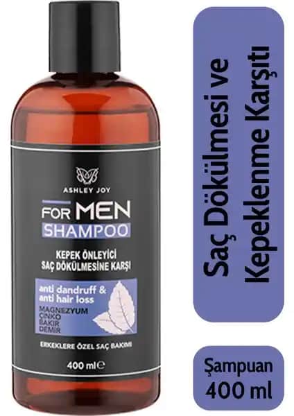 Ashley Joy Magnezyum Çinko İçeren Mentollü Erkek Şampuanı İncelemesi ve Kullanıcı Yorumları
