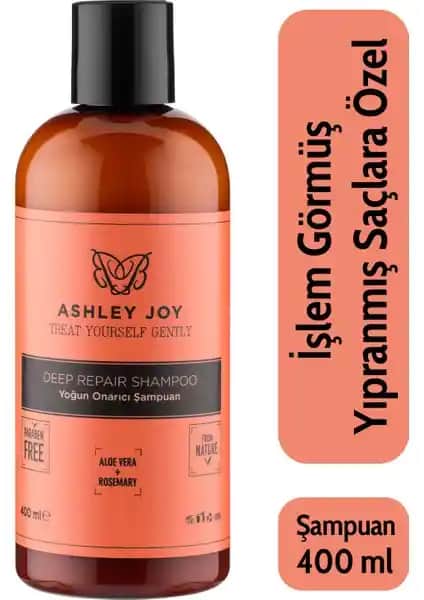 Ashley Joy Yıpranmış Saçlar İçin Keratin İçeren Yoğun Onarıcı Şampuan Özellikleri ve Kullanım Yöntemleri