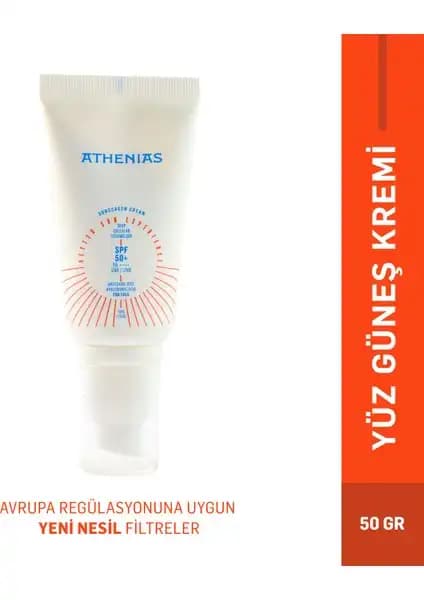 ATHENIAS Güneş Koruyucu Anti Dark Spot SPF50+ ile Güneşin Zararlı Etkilerine Etkili Koruma