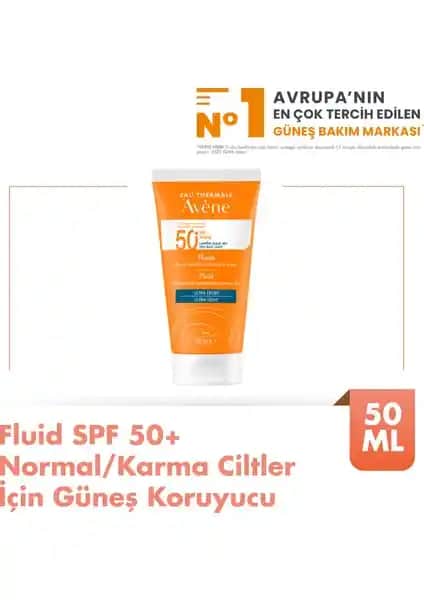 Avene Fluide SPF 50 Güneş Koruyucu: Hassas Ciltler İçin Yüksek Koruma ve Konfor
