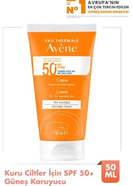 Avene Fragrance-Free Güneş Koruyucu Kuru ve Hassas Ciltler İçin SPF 50+