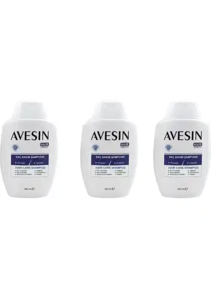 Avesin Hair Complex Dökülme Önleyici Şampuan 3'lü Set Saç Dökülmesine Karşı Güçlendirme