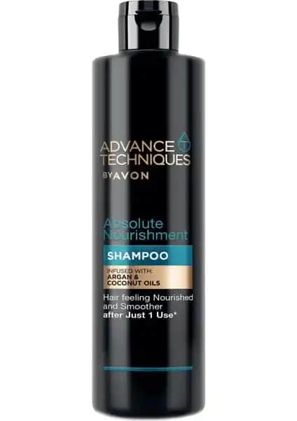Avon Advance Techniques Argan Yağı İçeren Besleyici Şampuan Saç Sağlığını Destekleyen Güçlü Formül