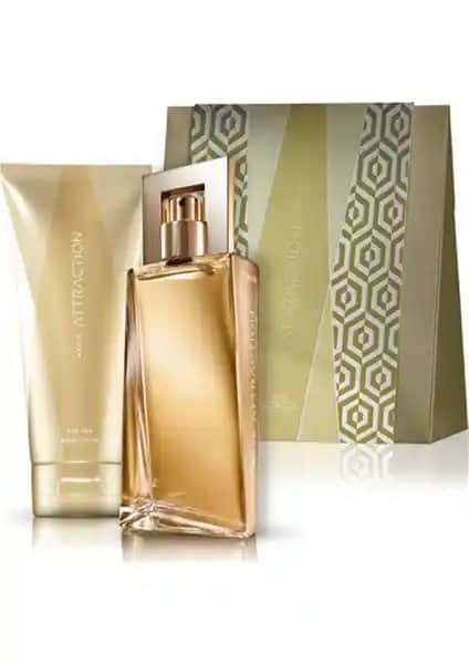 Avon Attraction For Her Kadın Parfüm ve Vücut Losyonu Seti Kalıcılık ve Çekicilik Sunar
