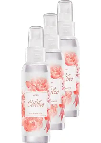 Avon Celebre Bayan Vücut Spreyi 3'lü Set Sürdürülebilir ve Zarif Kokular İçin Uygun Bir Seçenek