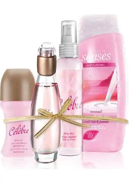 Avon Celebre Kadın Parfüm Seti: Günlük Kullanım İçin Zarif ve Pratik Parfüm Koleksiyonu