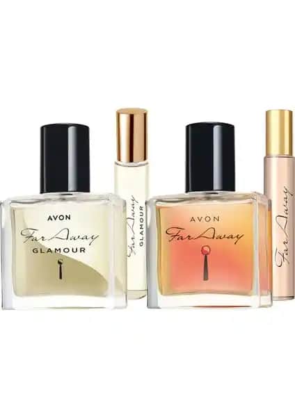Avon Far Away Glamour ve Classic Kadın Parfüm Paketi Kalıcı ve Çekici Aromalar