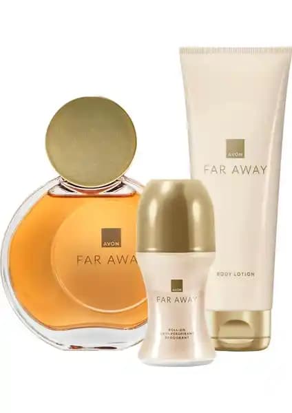 Avon Far Away Kadın Parfüm Seti: Zarafet ve Çekiciliğin Mükemmel Kombinasyonu