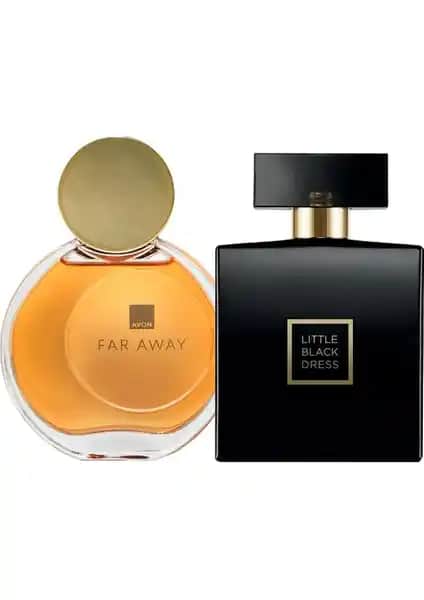 Avon Far Away ve Little Black Dress Kadın Parfüm Seti: Şıklık ve Zarafetin Simgesi