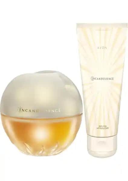 Avon Incandessence Kadın Parfüm ve Vücut Losyonu Seti Şık ve Kalıcı Ferah Kokular İçin