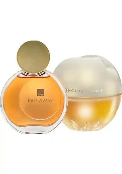 Avon Kadın Parfüm Seti: Far Away ve Incandessence ile Zarafet ve Çekicilik