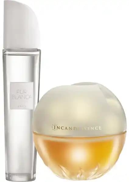 Avon Kadın Parfüm Seti Pur Blanca ve Incandessence ile Şıklık ve Ferahlık Bir Arada
