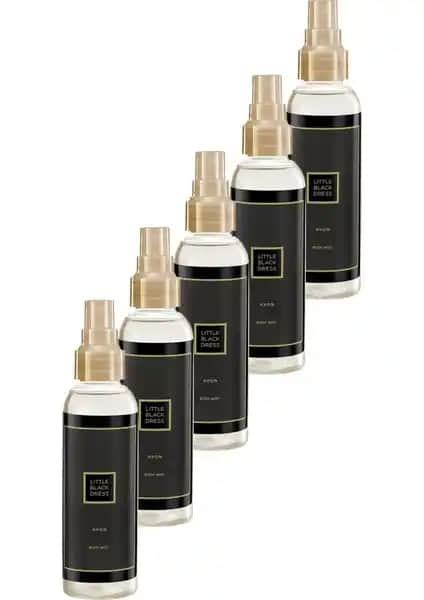 Avon Little Black Dress Kadın Vücut Spreyi Beşli Seti Çekici ve Kalıcı Kokular Sunar