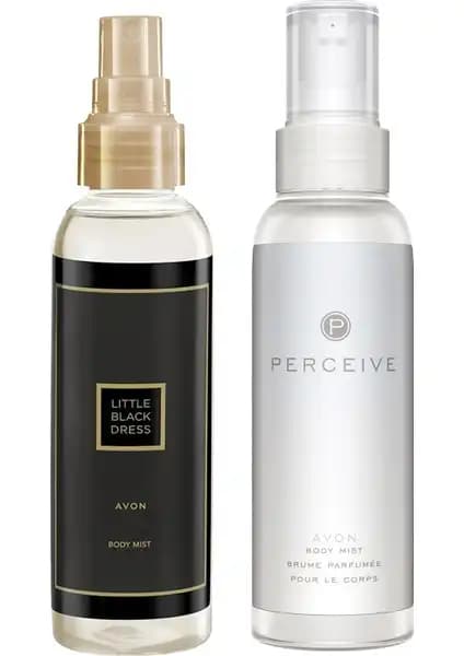 Avon Little Black Dress ve Perceive Kan Vücut Spreyi Paketi: Zarif ve Pratik Kadın Parfüm Seçenekleri