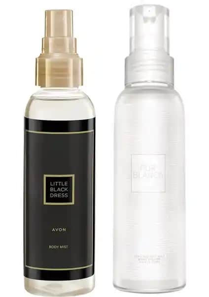 Avon Little Black Dress ve Pur Blanca Kadın Vücut Spreyi Paketi: Zarif ve Ferahlatıcı Kokularla Günlük ve Özel Kullanım