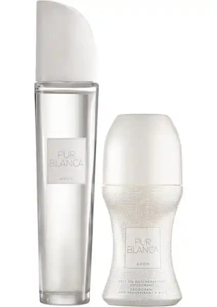 Avon Pur Blanca Kadın Parfüm ve Roll-On Seti: Zarif ve Ferah Bir Günlük Kullanım Seçeneği