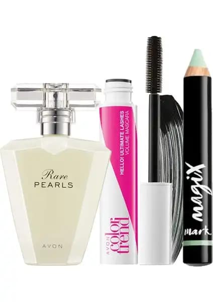 Avon Rare Pearls Kadın Parfüm ve Bakım Paketi: Şıklık ve Güzelliğin Mükemmel Birleşimi