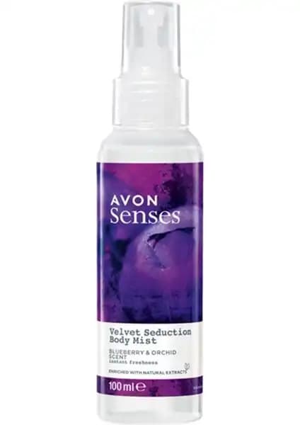 Avon Velvet Seduction Yaban Mersini ve Orkide Kokulu Vücut Spreyi Ürün Tanıtımı ve Özellikleri