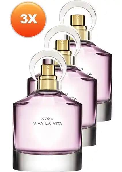 Avon Viva La Vita Edp 50 ml Kadın Parfümü Enerjik ve Çiçeksi Koku Tarzıyla Öne Çıkar