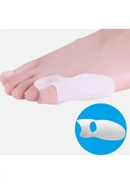 Ayak Serçe Parmak Bunyon Koruyucu Makaralı 2'li Set: Rahatlık ve Destek Sağlayan Tasarım