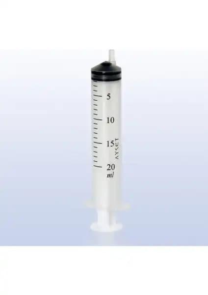 Ayset 20 cc Enjektör Kolide 100 Adet Güvenli ve Steril Medikal Enjektör Çözümü